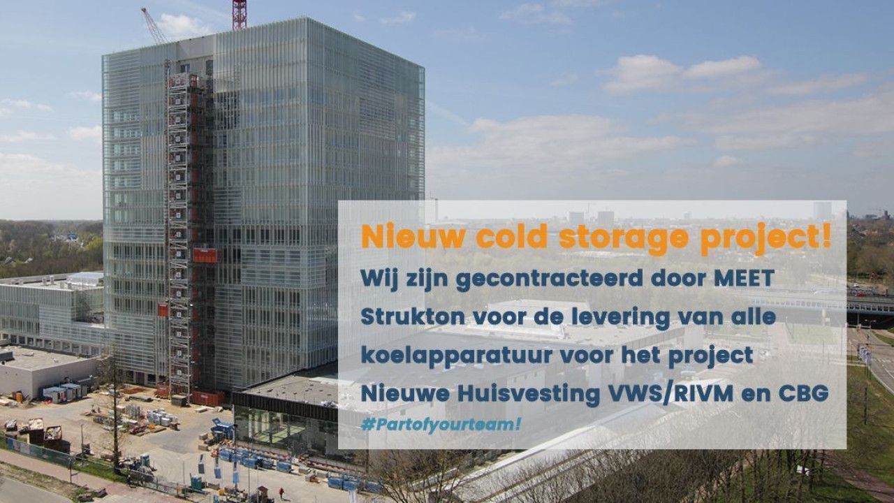 Nieuw cold storage project MEET Strukton